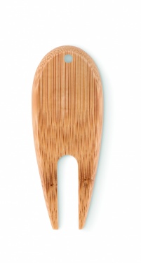 Logo trade corporate gifts image of: Bamboo golf divot tool