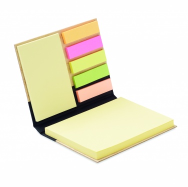 Logotrade promotional giveaway image of: Bamboo sticky note memo pad