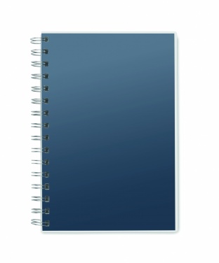 Logo trade advertising products picture of: A5 RPET notebook recycled lined