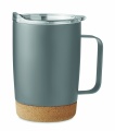 Double wall mug 300ml, Grey