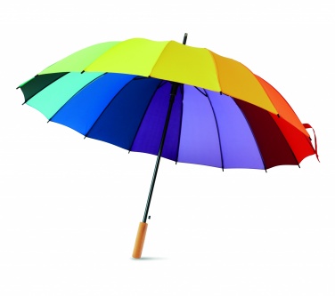 Logotrade corporate gifts photo of: 27 inch rainbow umbrella