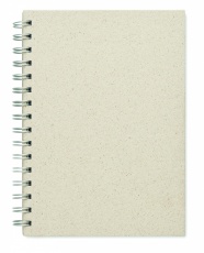 A5 grass notebook 80 lined