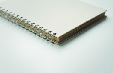 Logotrade advertising products photo of: A5 grass notebook 80 lined