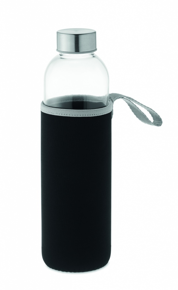 Logotrade promotional giveaway picture of: Glass bottle in pouch 750ml