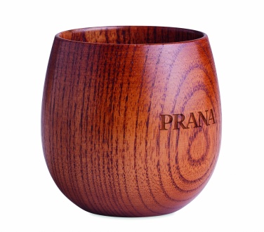 Logotrade promotional giveaways photo of: Oak wooden mug 250 ml