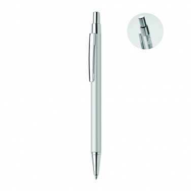 Logo trade promotional products image of: Recycled aluminium ball pen