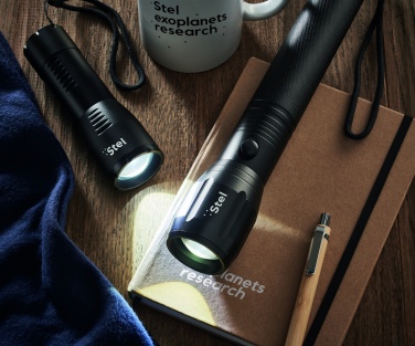 Logotrade promotional gift picture of: Large aluminium LED flashlight