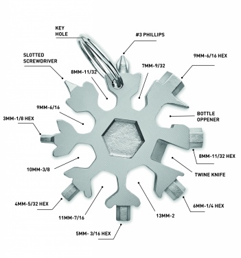 Logotrade promotional giveaway picture of: Stainless steel multi-tool