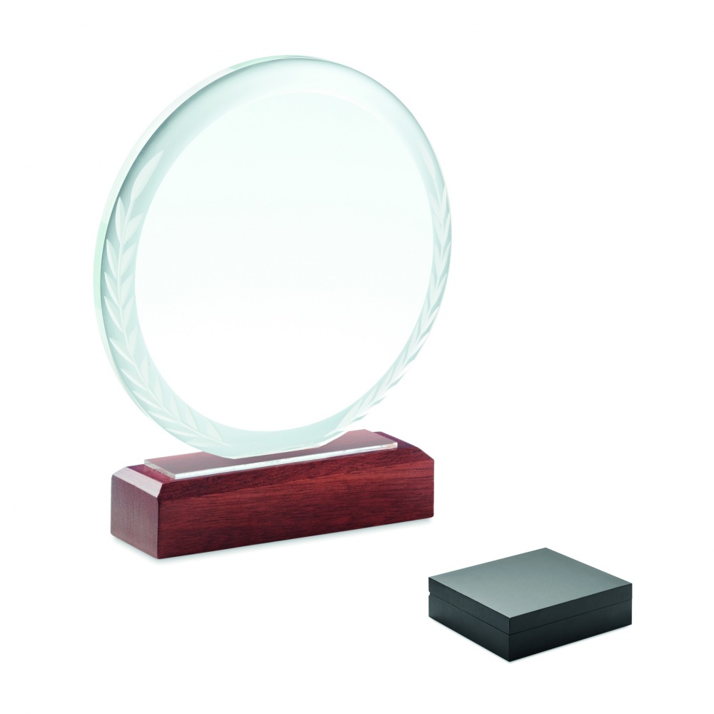 Logotrade corporate gift picture of: Round award plaque