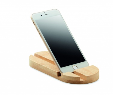 Logotrade advertising products photo of: Bamboo tablet/smartphone stand