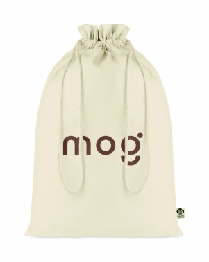 Logo trade advertising products image of: Large organic cotton gift bag