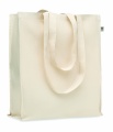 Organic cotton shopping bag, Beige