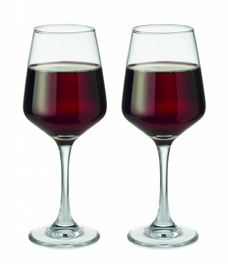 Logotrade corporate gifts photo of: Set of 2 wine glasses