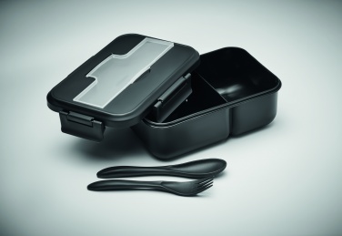 Logotrade business gift image of: Lunch box with cutlery in PP