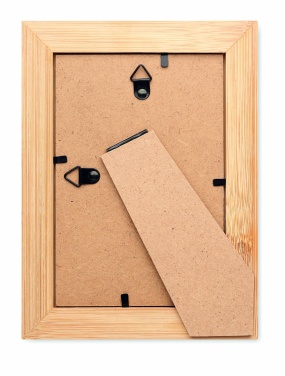 Logo trade advertising products image of: Bamboo photo frame