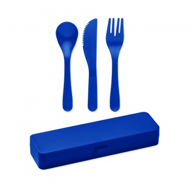 Logotrade promotional giveaway picture of: Cutlery set recycled PP