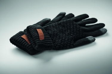 Logo trade advertising product photo of: Rpet tactile gloves