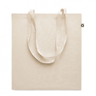 Logo trade promotional gifts picture of: Recycled cotton shopping bag