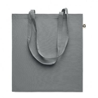 Logo trade promotional giveaways image of: Recycled cotton shopping bag