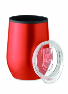 Logo trade promotional gifts picture of: Double wall travel cup 350 ml