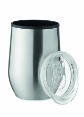 Logo trade corporate gifts image of: Double wall travel cup 350 ml