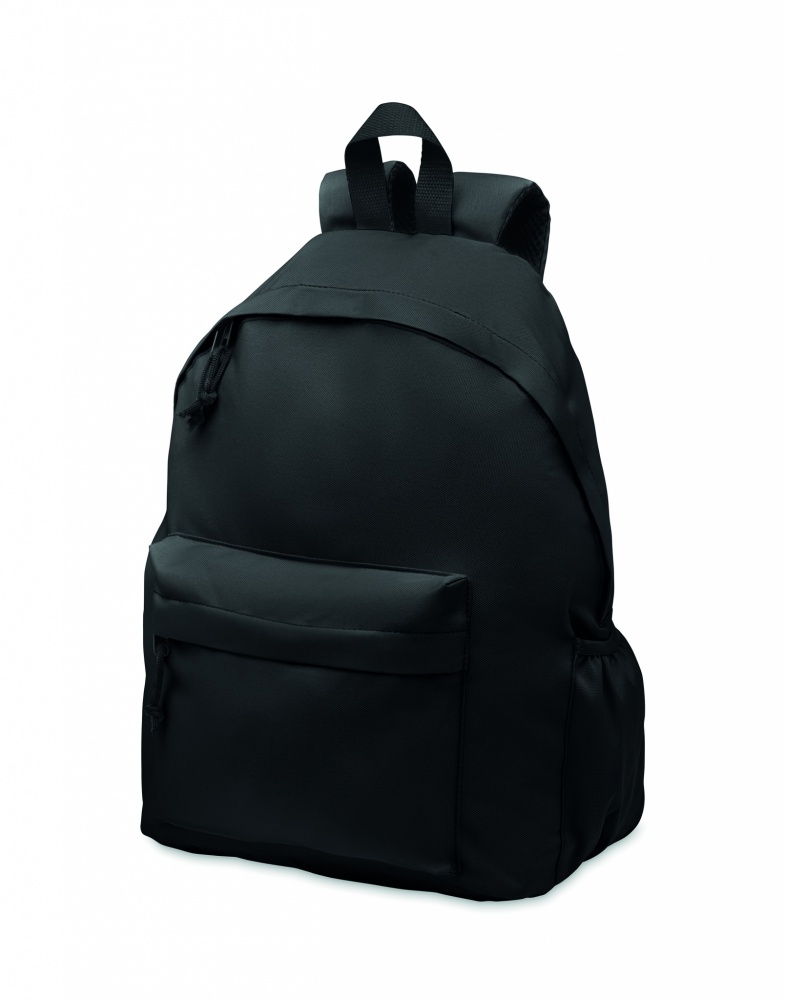 Logo trade promotional items image of: 600D RPET polyester backpack