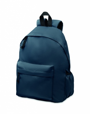 Logo trade corporate gifts image of: 600D RPET polyester backpack