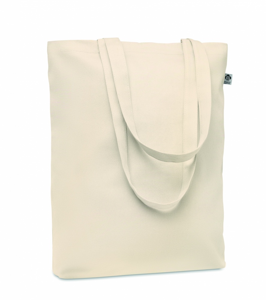 Logo trade promotional products image of: Canvas shopping bag 270 gr/m²