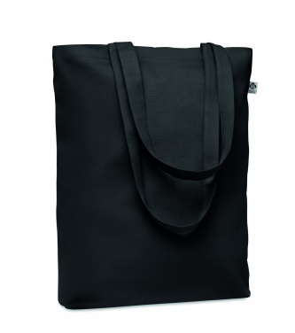 Logo trade promotional merchandise photo of: Canvas shopping bag 270 gr/m²