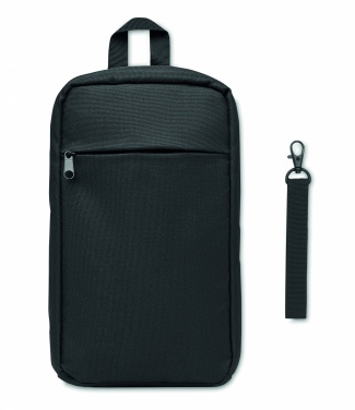 Logo trade promotional items picture of: Cross chest bag in 600D Rpet