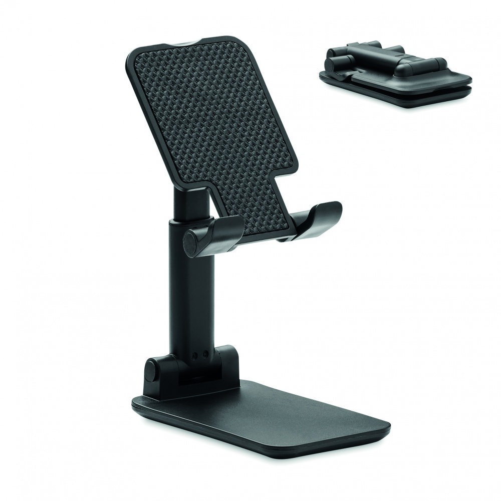 Logo trade corporate gifts picture of: Foldable phone stand in ABS