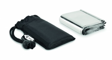 Logotrade promotional merchandise picture of: Emergency blanket in a pouch