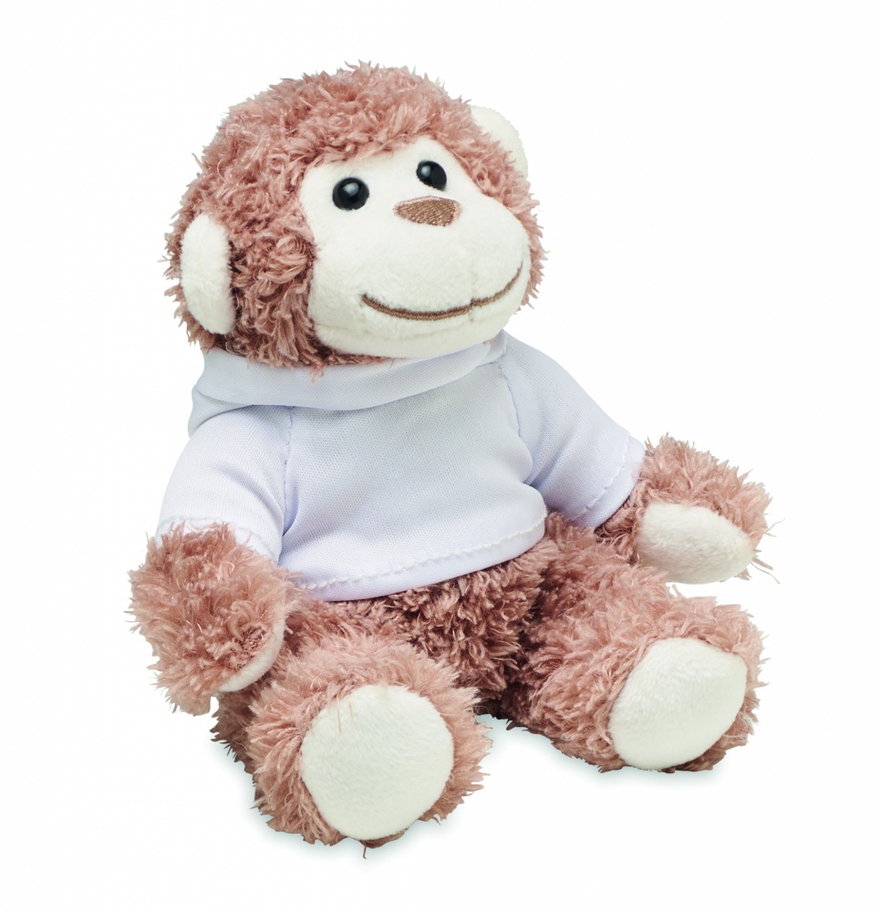 Logo trade promotional merchandise picture of: Teddy monkey plush