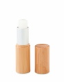 Lip balm in bamboo tube box, Wood