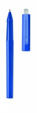 Logo trade business gift photo of: RPET blue gel ink ball pen