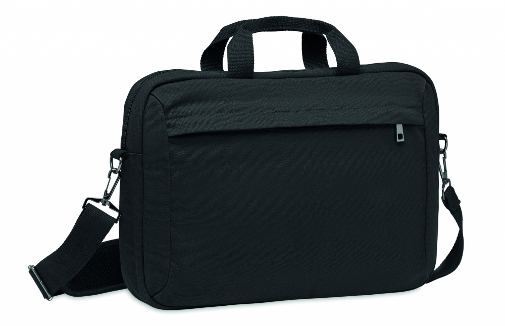 Logotrade corporate gift image of: Laptop bag in washed canvas