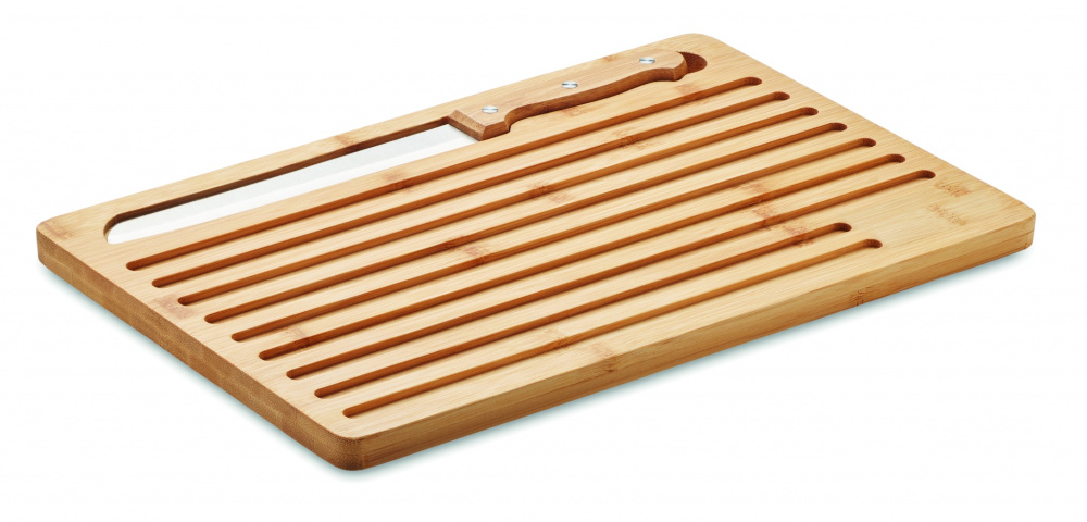 Logotrade promotional item image of: Bamboo cutting board set