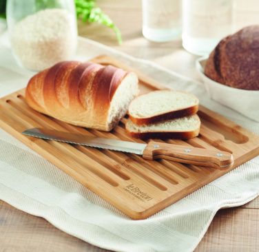 Logo trade promotional product photo of: Bamboo cutting board set