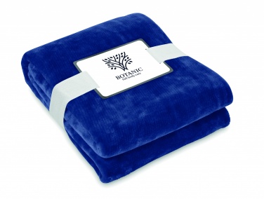 Logotrade corporate gift image of: RPET fleece blanket 280 gr/m²