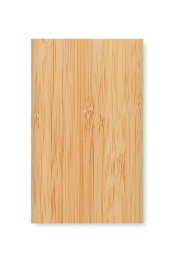 Logotrade promotional merchandise picture of: 4000 mAh Bamboo power bank