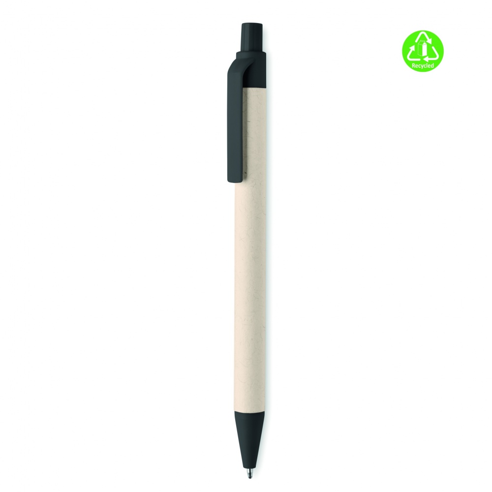 Logotrade promotional item picture of: Milk carton paper ball pen