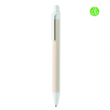 Logo trade promotional merchandise image of: Milk carton paper ball pen