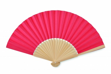 Logo trade promotional items picture of: Manual hand fan