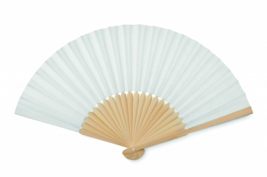 Logo trade promotional item photo of: Manual hand fan