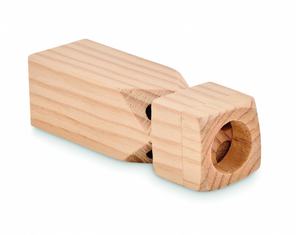 Logo trade corporate gift photo of: Wooden train whistle