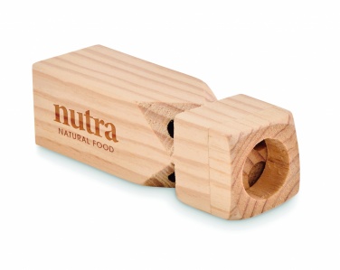 Logotrade promotional items photo of: Wooden train whistle