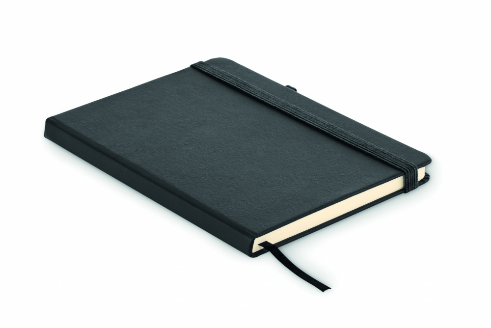 Logotrade promotional merchandise photo of: Recycled Leather A5 notebook