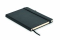 Recycled Leather A5 notebook, Black