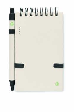 Logotrade promotional merchandise photo of: A6 milk carton notebook set