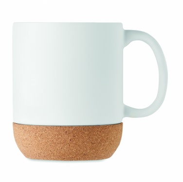 Logotrade promotional merchandise photo of: Matt ceramic cork mug 300 ml